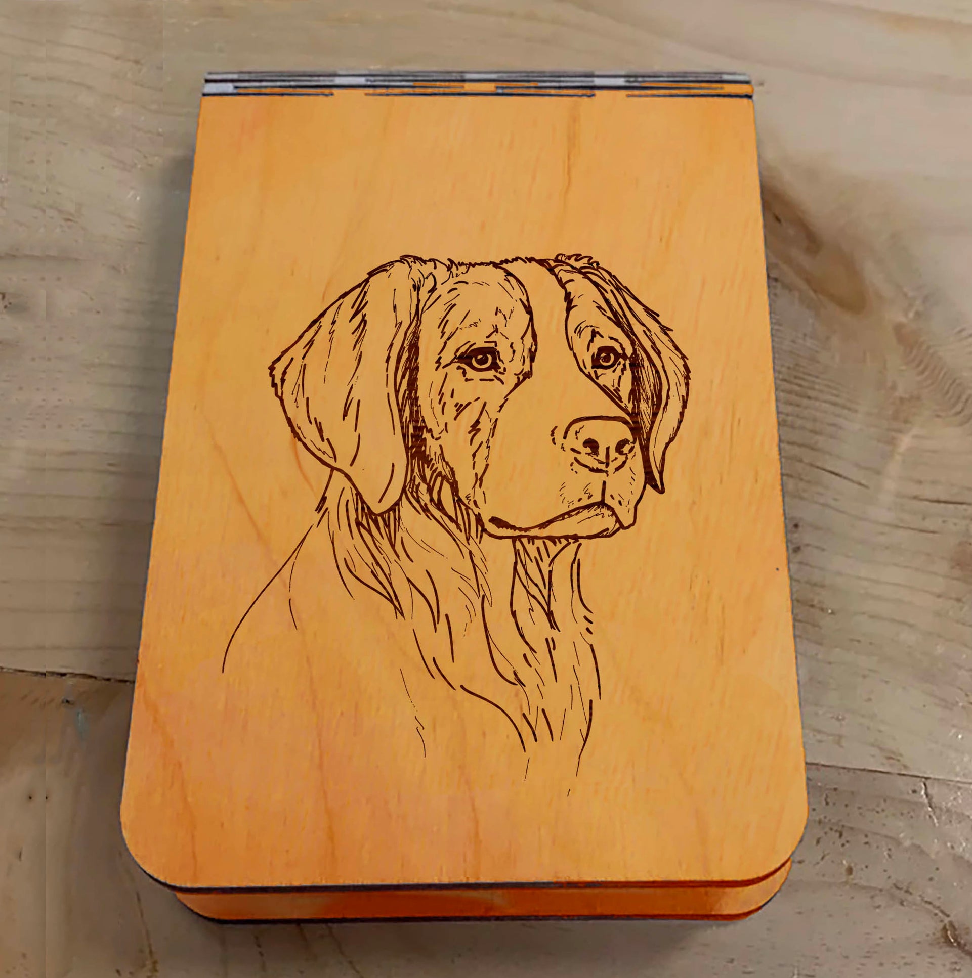 Featuring a laser-engraved Brittany Spaniel, this small wooden crib board is an ideal gift and travel companion for any dog lover. Enjoy hours of fun on the go, and make your next adventure memorable with our Travel Crib Board! A Dakota Pheasant Guide souvenir.