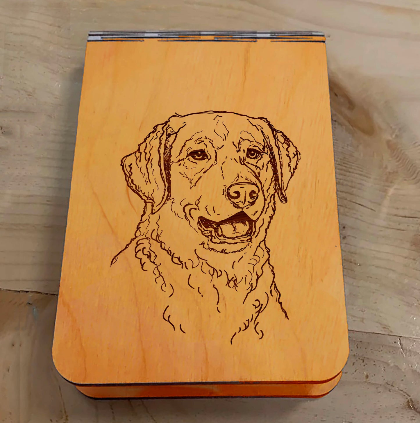 Featuring a laser-engraved Chesapeake Bay Retriever, this small wooden crib board is an ideal gift and travel companion for any dog lover. Enjoy hours of fun on the go, and make your next adventure memorable with our Travel Crib Board! A Dakota Pheasant Guide souvenir.