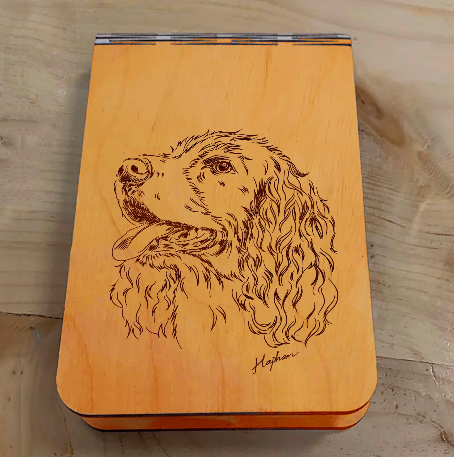 Featuring a laser-engraved Springer Spaniel, this small wooden crib board is an ideal gift and travel companion for any dog lover. Enjoy hours of fun on the go, and make your next adventure memorable with our Travel Crib Board! A Dakota Pheasant Guide souvenir.